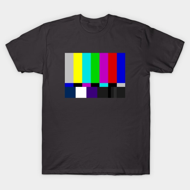 Test Pattern T-Shirt by Screen Break